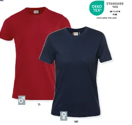 T-Shirt Premium-T fra Clique