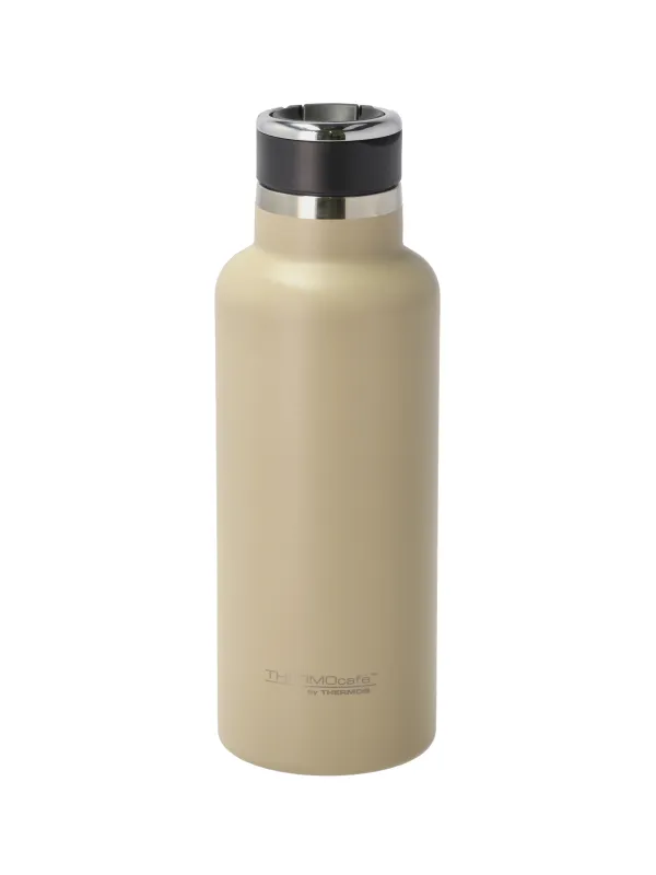 Produkt Thermos Termoflaske m. sugerør 600 ml i beige, Hydration Billede