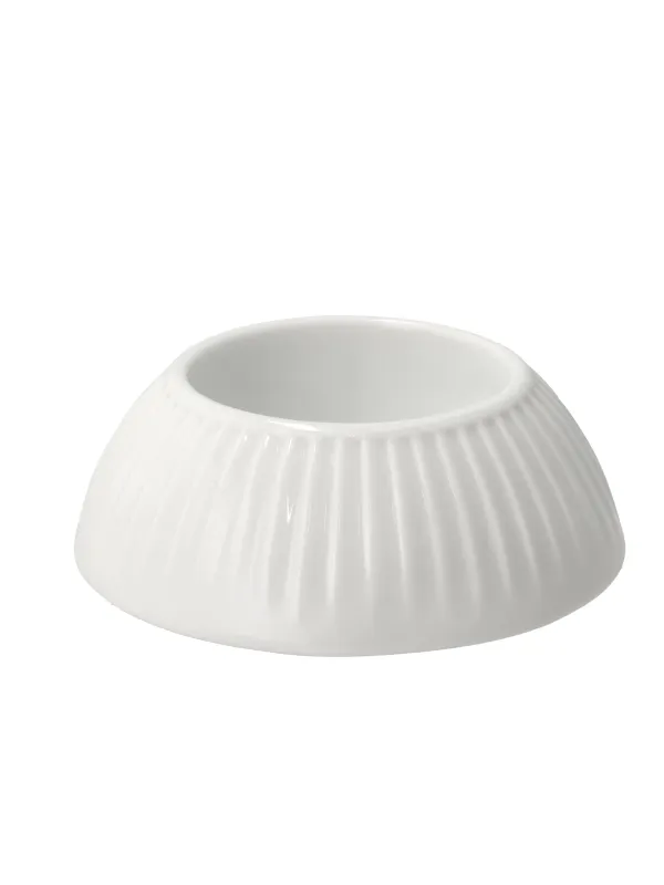Produkt Pillivuyt stage til kalenderlys, hvid procelæn 10 x 3,5 cm Billede