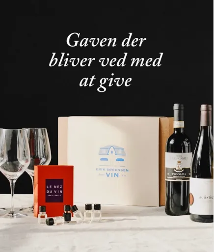 Produkt Vingavekort til Erik Sørensen vin Billede
