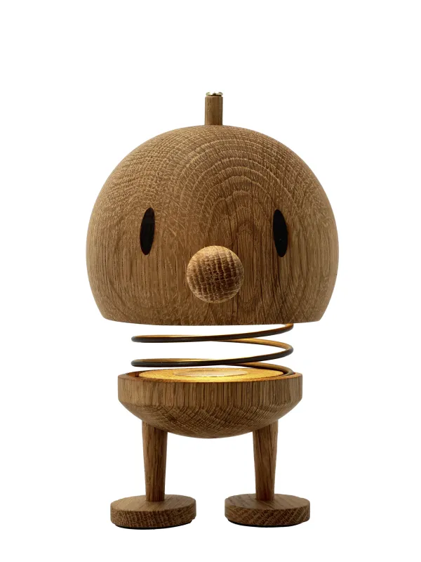 Produkt Hoptimist LED Lampe trådløs str. L i FSC certificeret oak, Bumble Billede