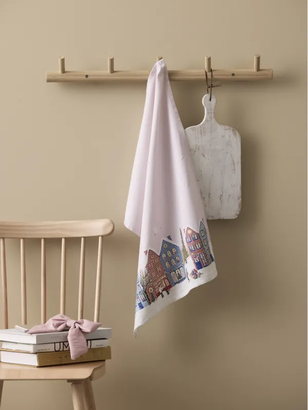 Produkt Pillivuyt viskestykke 70 x 50 rose, Vinter Billede