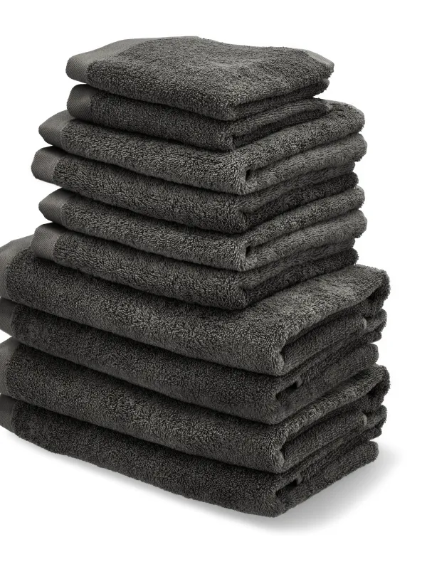 Produkt Södahl Comfort håndklædepakke - 10 dele, ash - SAMPAK Billede
