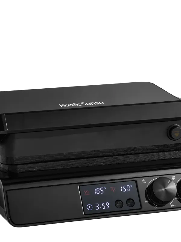 Produkt Nordic Sense panini digital, sort  2000 watt Billede
