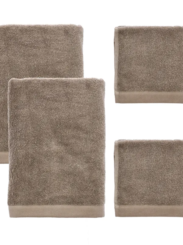 Produkt Södahl Håndklæder Gave str. M taupe, Comfort Organic Billede