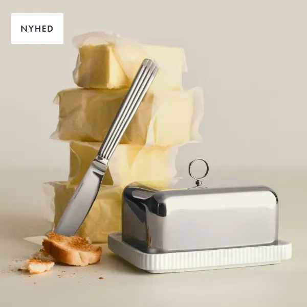 Produkt Georg Jensen Bernadotte smørboks Billede