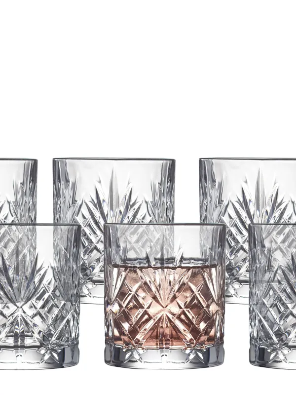 Produkt Lyngby Glas Vandglas 23 cl 6 stk, Melodia Billede