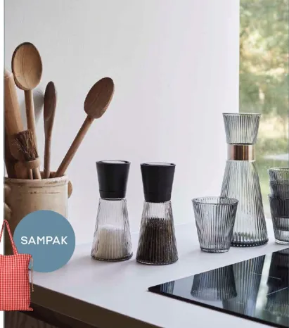Produkt Rosendahl karaffel og glas og kværnsæt Billede