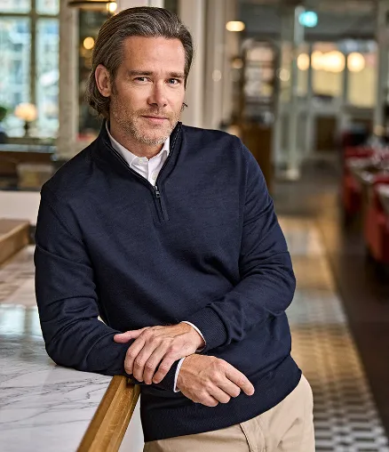 Produkt Tee Jays Half zip herre model Billede