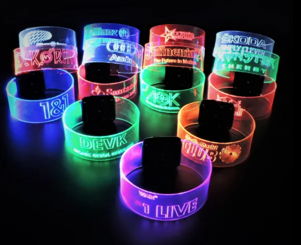 Produkt Led pulse selvlysende laser armbånd Billede