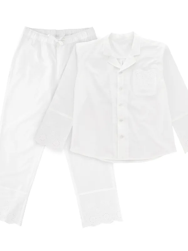 Produkt Södahl Suite One Weekend Stories pyjamas, white S/M Billede