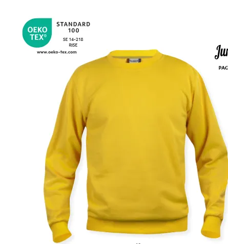 Produkt Sweat-Shirt Basic Roundneck fra Clique Billede