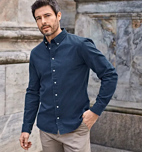 Produkt Tee Jays Casual twill skjorte D/H Billede