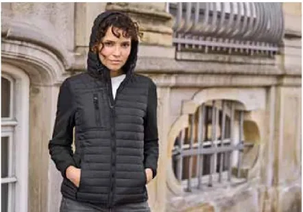 Produkt Tee Jays Ladies Hooded Crossover Jacket Billede