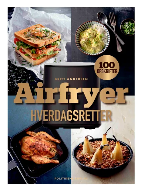 Produkt Airfryer hverdagsretter af Britt Andersen Billede